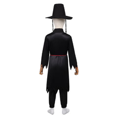 Jinu Saja schwarz Kostüm Set Kpop Demon Hunters Saja Boys Jinu Saja Cosplay Outfits