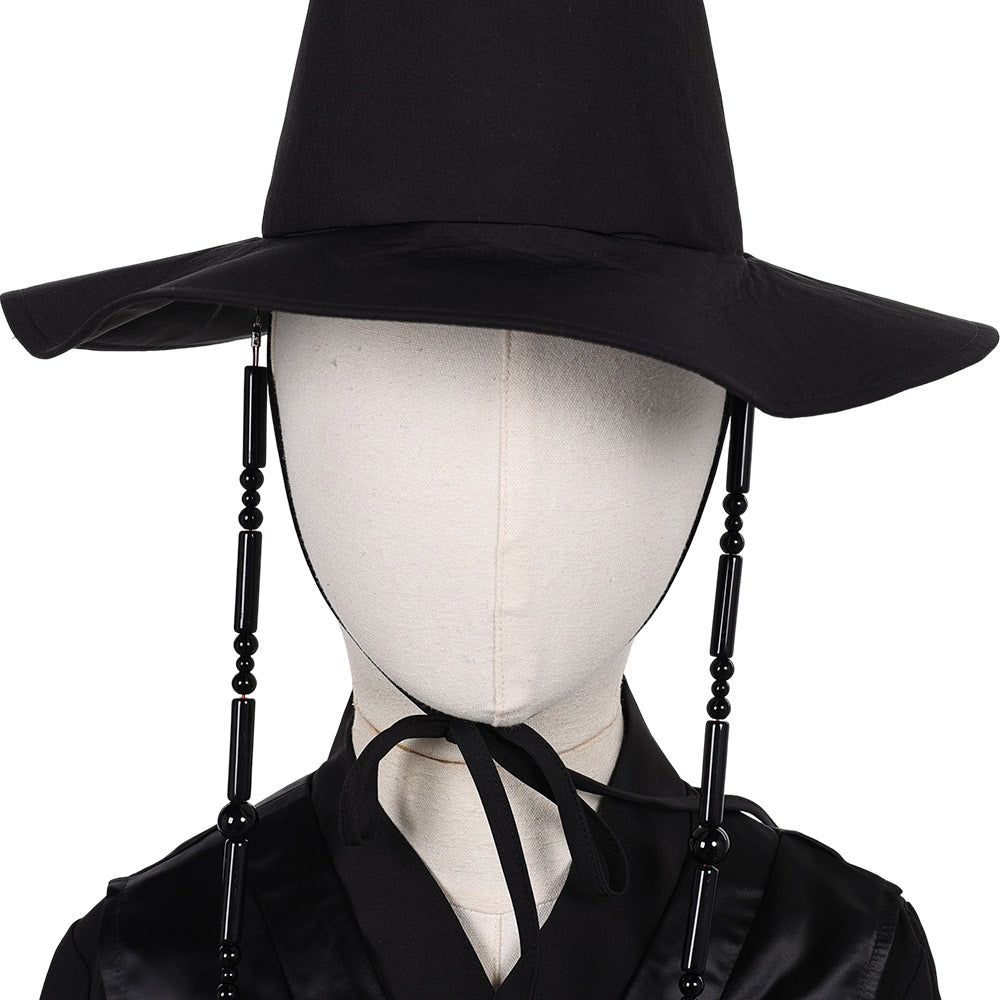 Jinu Saja schwarz Kostüm Set Kpop Demon Hunters Saja Boys Jinu Saja Cosplay Outfits