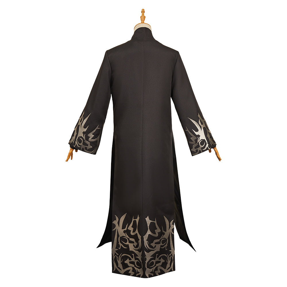 Jinu Saja schwarz Outfits KPOP Demon Hunters Saja Boys Jinu Cosplay Kostüm