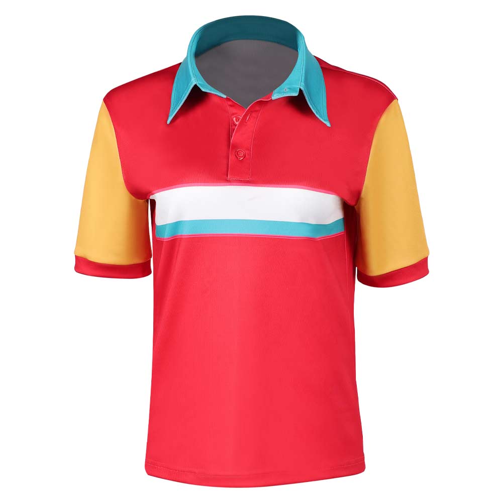 Jo rot Shirt Forgotten Island Jo Cosplay Kostüm
