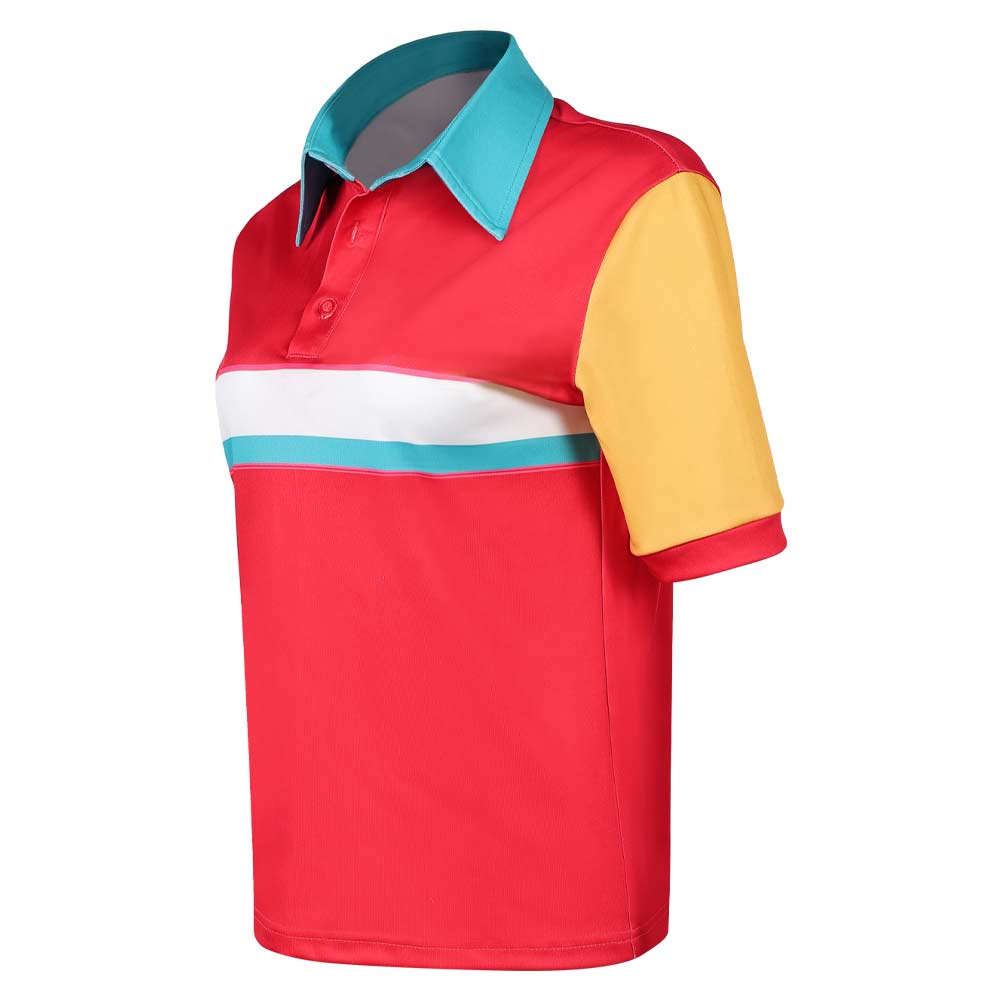 Jo rot Shirt Forgotten Island Jo Cosplay Kostüm