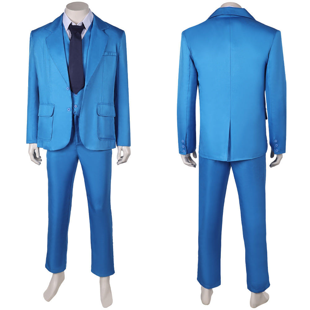 Joker Blau Anzug Joker 2024 Joker: Folie à Deux Cosplay Kostüm Set