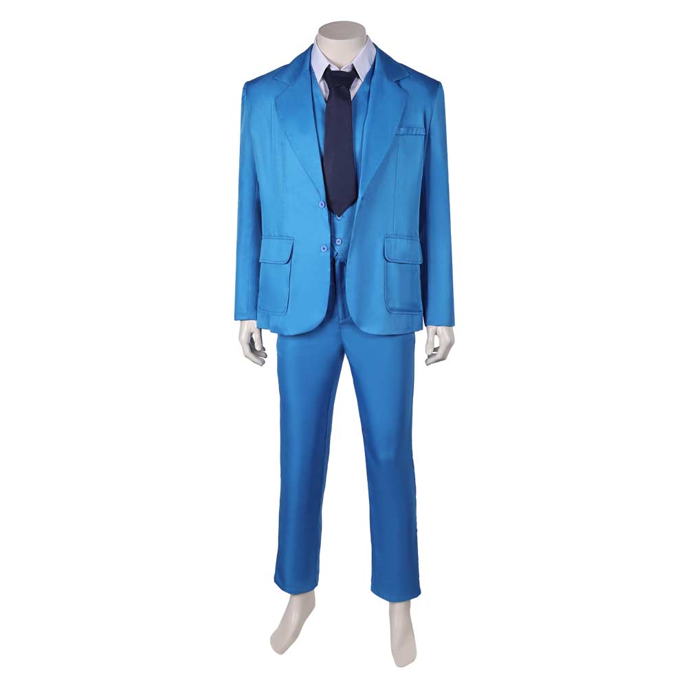 Joker Blau Anzug Joker 2024 Joker: Folie à Deux Cosplay Kostüm Set
