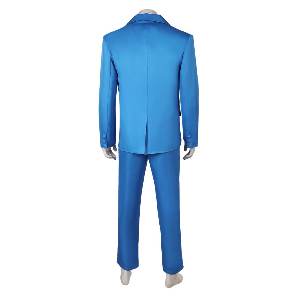 Joker Blau Anzug Joker 2024 Joker: Folie à Deux Cosplay Kostüm Set