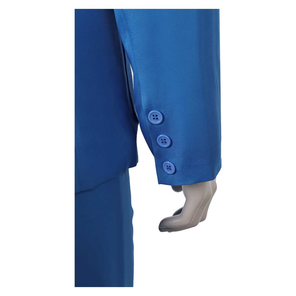 Joker Blau Anzug Joker 2024 Joker: Folie à Deux Cosplay Kostüm Set
