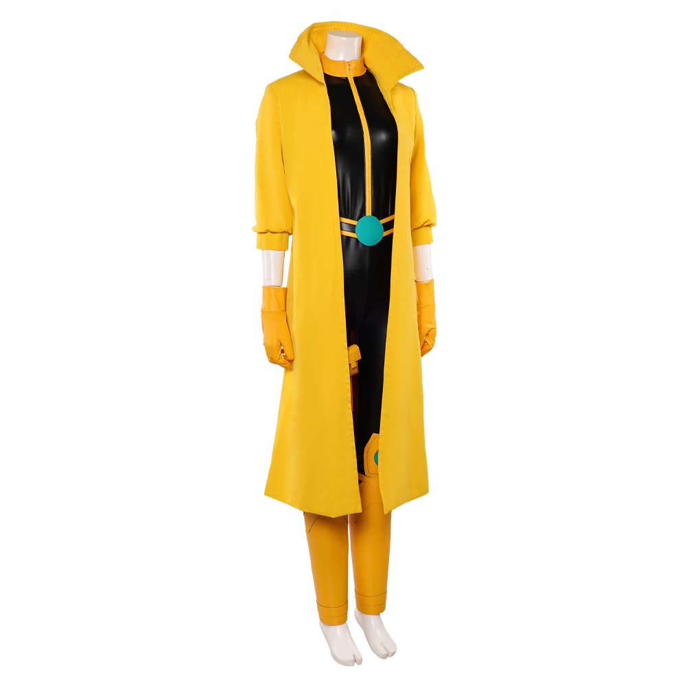 Jubilation Lee gelb Kostüm Set X-Men '97 Jubilee Cosplay Outfit