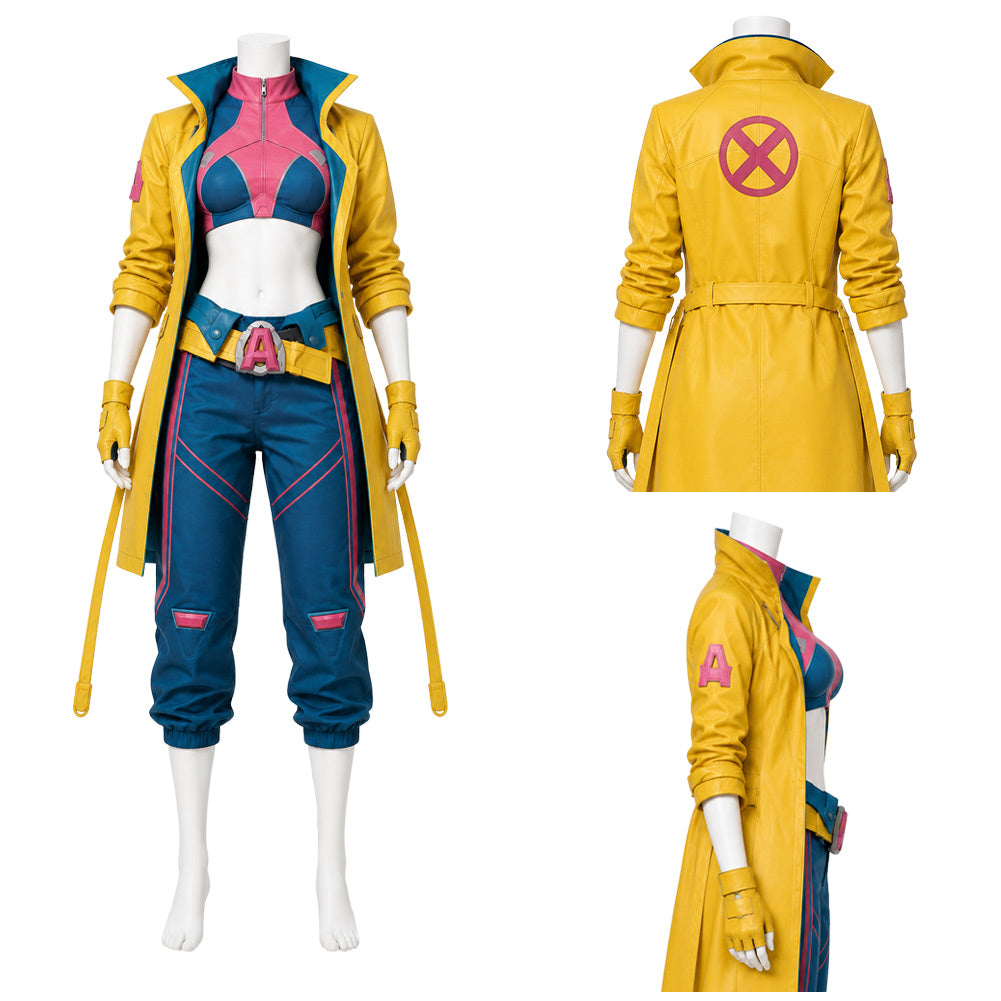 Jubilee Kostüm Set Marvel Rivals Jubilee Cosplay Outfit
