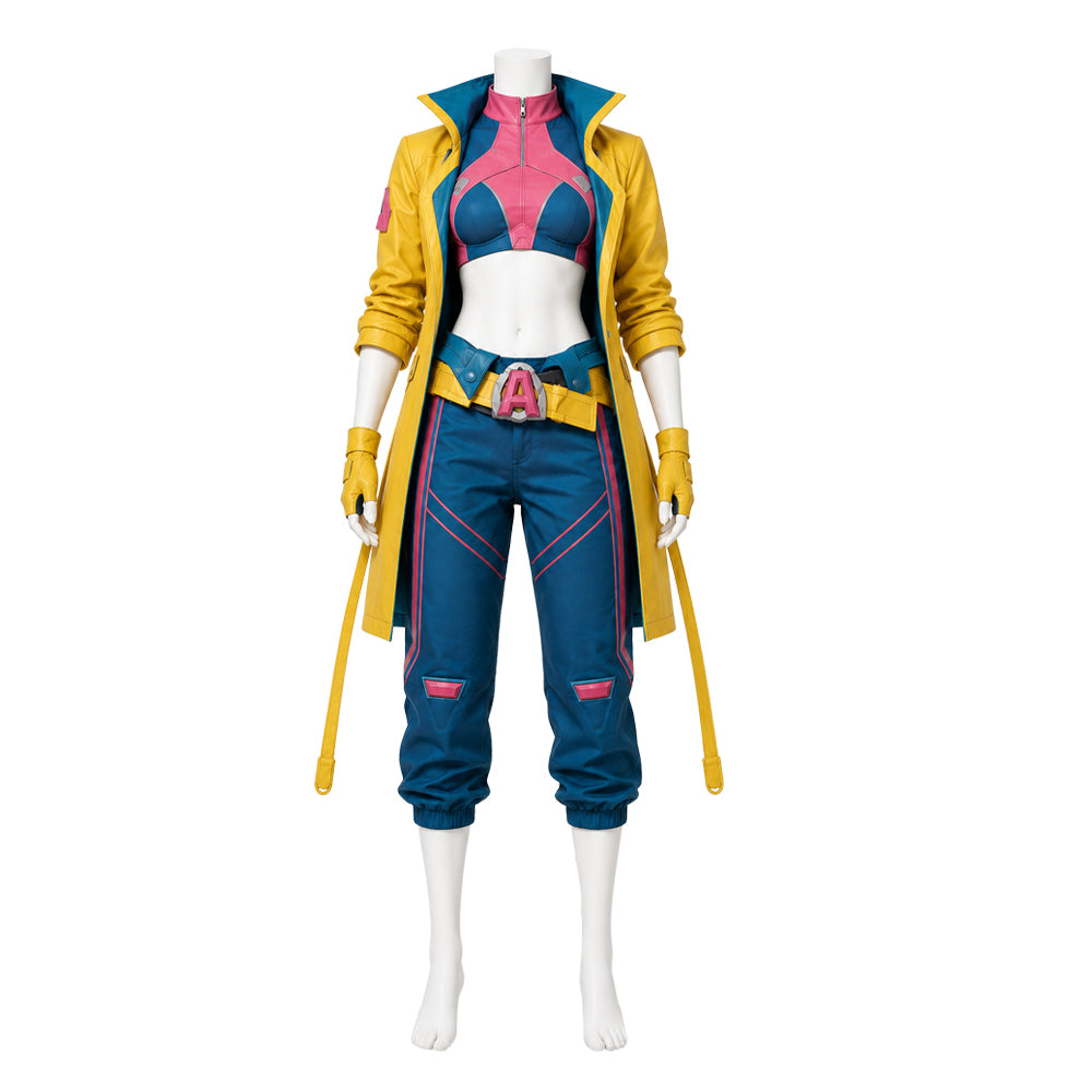 Jubilee Kostüm Set Marvel Rivals Jubilee Cosplay Outfit
