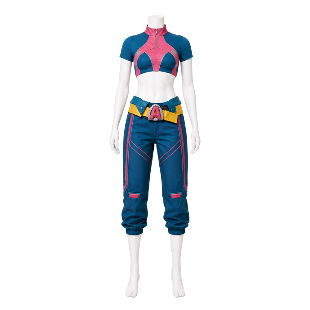 Jubilee Kostüm Set Marvel Rivals Jubilee Cosplay Outfit