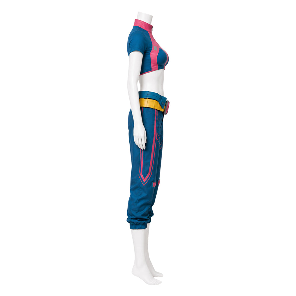 Jubilee Kostüm Set Marvel Rivals Jubilee Cosplay Outfit