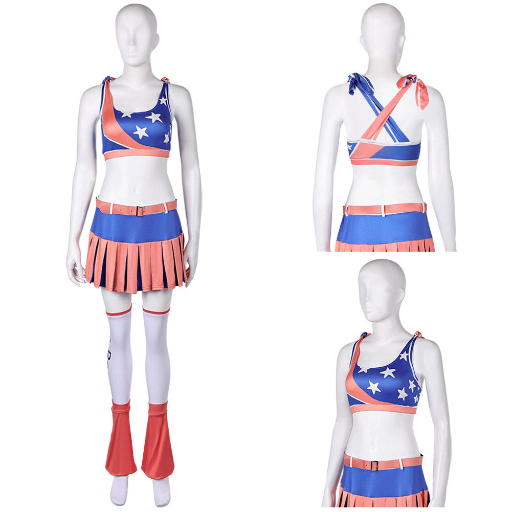 Juliet Starling blau Outfits Lollipop Chainsaw: RePOP Cosplay Kostüm