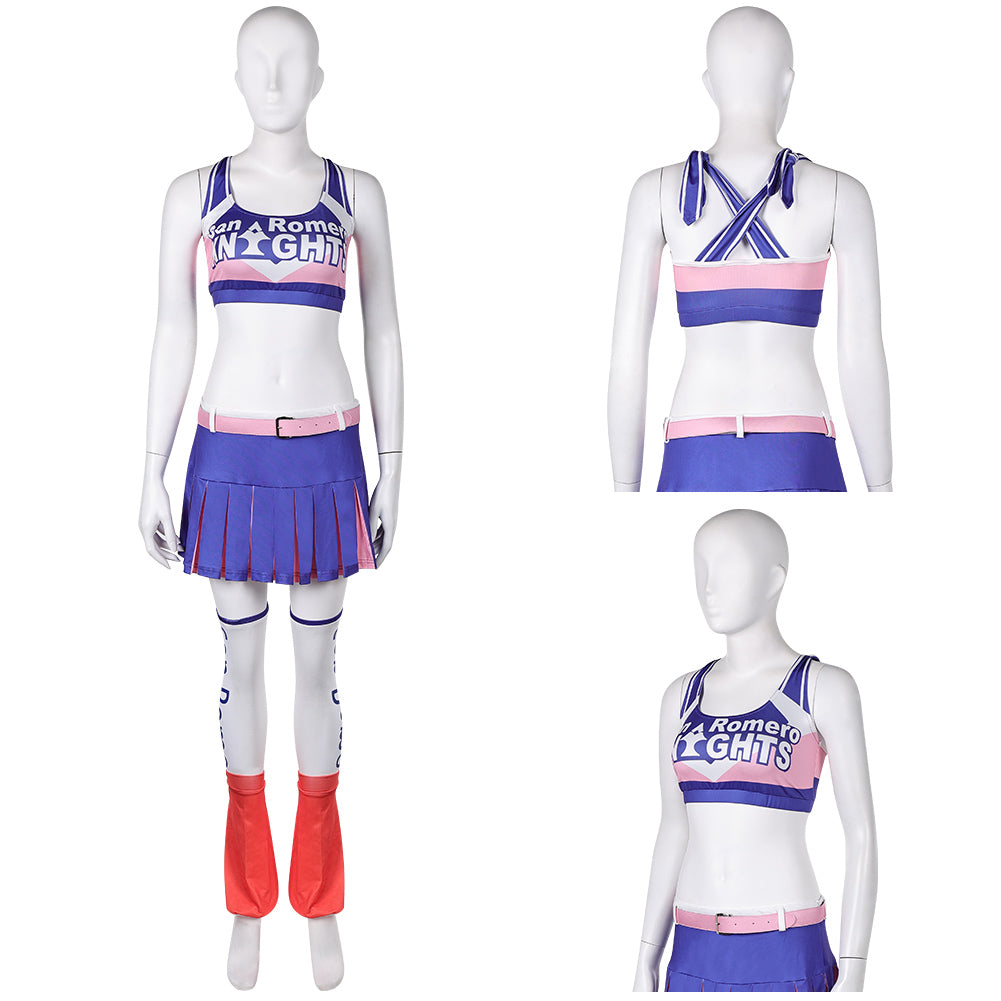 Juliet Starling lila Outfits Lollipop Chainsaw: RePOP Cosplay Kostüm