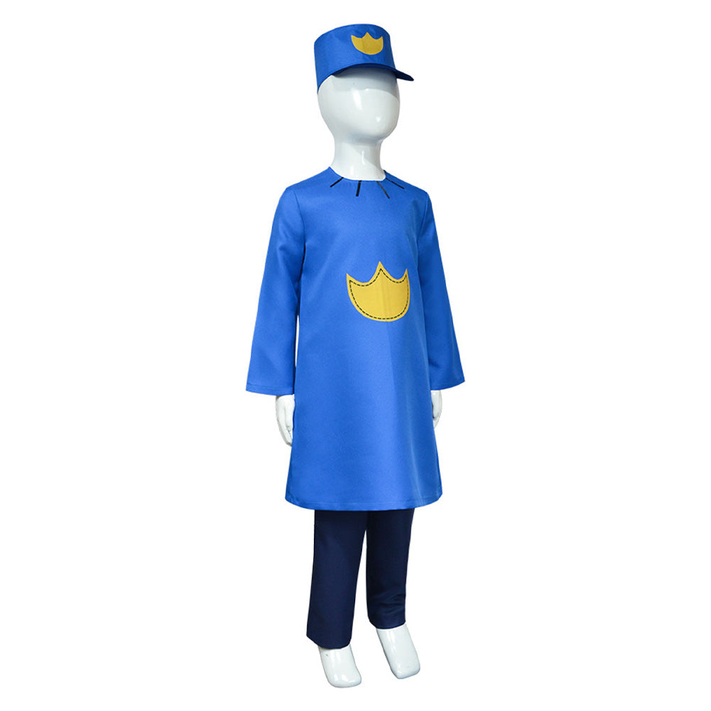 Jungen Dog Man Petey the Cat Kostüm Set Cosplay Outfits