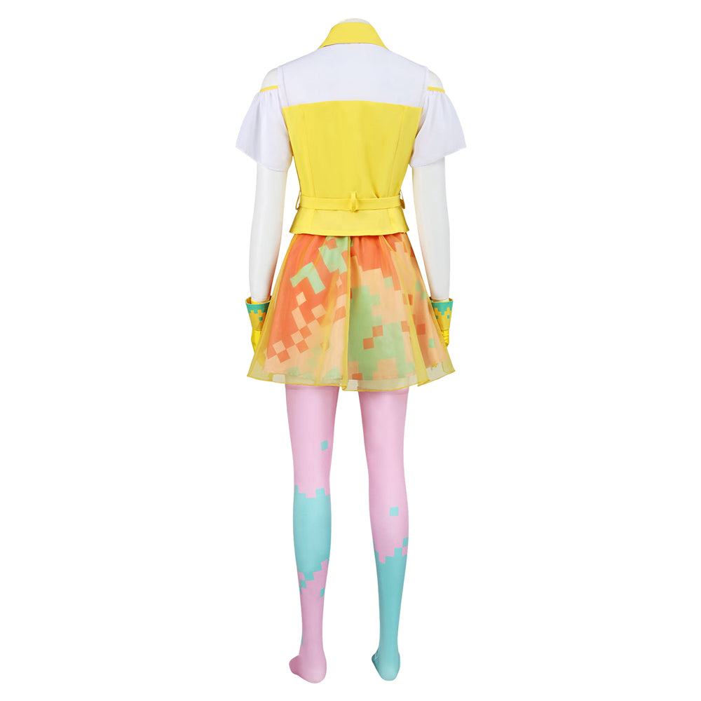 Kamen Rider Poppy Kostüm Set Kamen Rider Ex-Aid Kamen Rider Poppy Cosplay Outfit