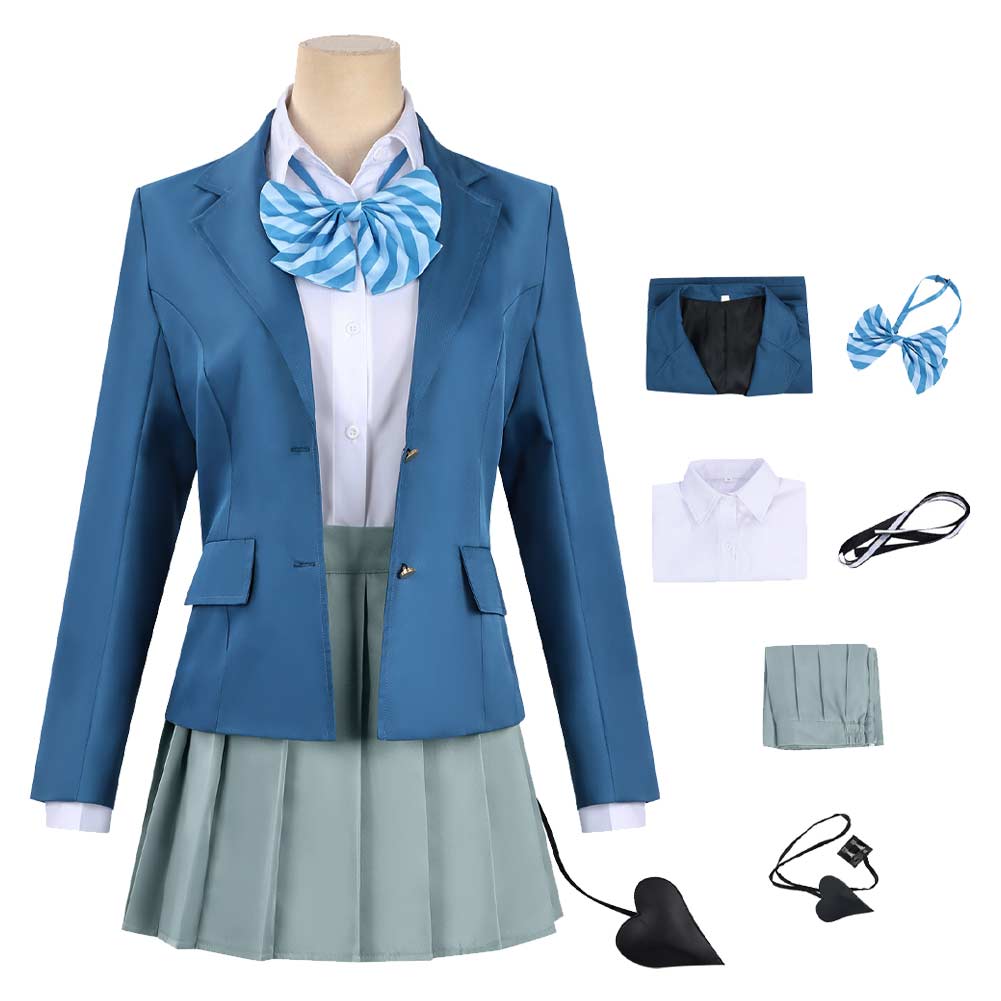 Kanan Takakiyo Uniform Mistress Kanan Is Devilishly Easy Kanan Cosplay Kostüm