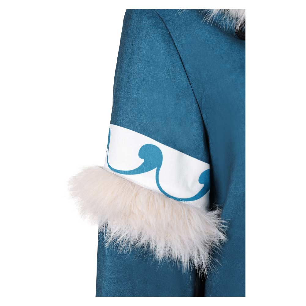 Katara blau Kostüm Set Die Legende von Aang: Der Herr der Elemente Katara Cosplay Outfit