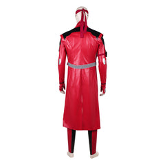 Kenshi rot Kostüm Set Mortal Kombat Film Kenshi Takahashi Cosplay Outfit
