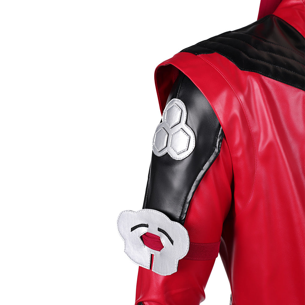Kenshi rot Kostüm Set Mortal Kombat Film Kenshi Takahashi Cosplay Outfit