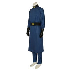 Kim Possible Dr. Drakken blau Outfit Cosplay Kostüm Set