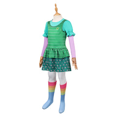 Kinder Bonnie Anderson grün Kostüm Set Toy Story 2026 Bonnie Cosplay Outfit