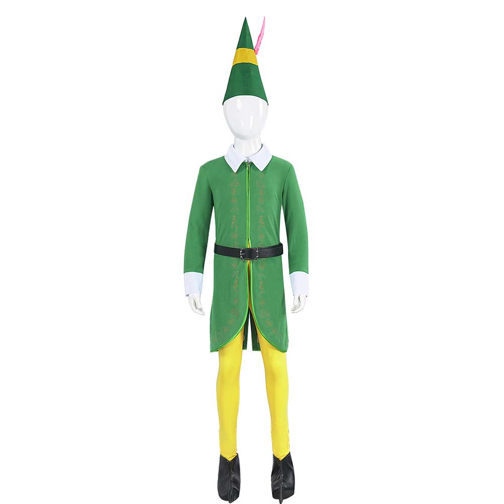 Kinder Elf: Buddy's Musical Weihnachten Cosplay Kostüm Outfits