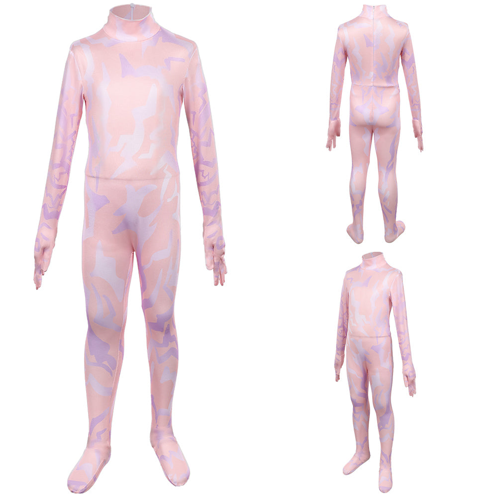 Kinder Girls Group Zoey Jumpsuit KPOP Demon Hunters Zoey Cosplay Outfits