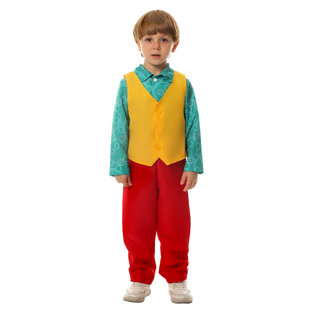 Kinder Joker Cosplay Kostüm Halloween Karneval Outfits