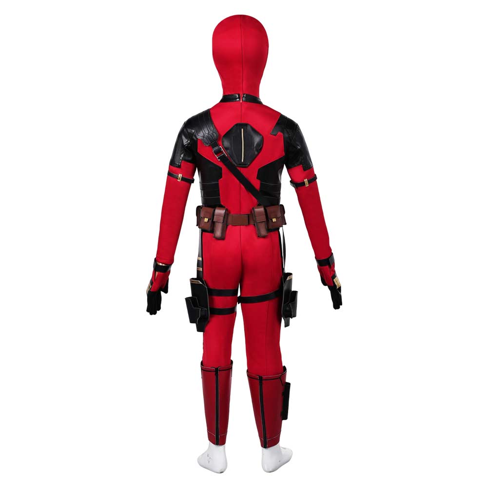 Kinder Jungen Deadpool & Wolverine (2024) Wade Winston Wilson Cosplay Kostüm