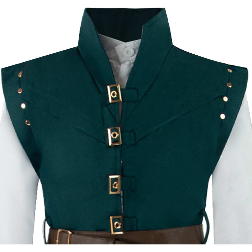 Kinder Jungen Flynn Rider Kostüm Tangled Eugene Fitzherbert Cosplay Kostüm Set