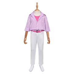 Kinder Junger Jinu Saja rosa Kostüm K-Pop: Demon Hunters Saja Boys Jinu Cosplay Outfits