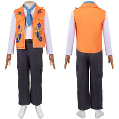 Kinder Luis Madrigal Kostüm Set Descendants: Wicked Wonderland Luis Cosplay Outfit