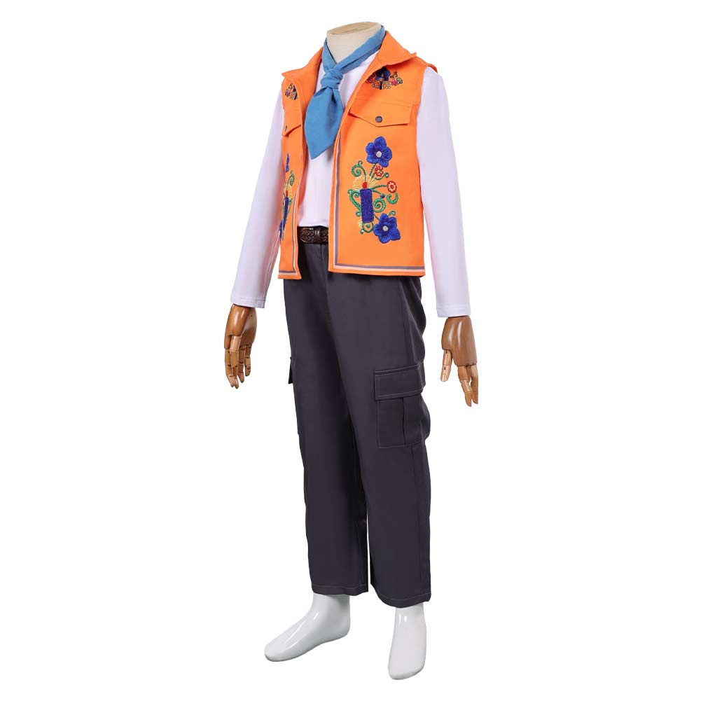 Kinder Luis Madrigal Kostüm Set Descendants: Wicked Wonderland Luis Cosplay Outfit