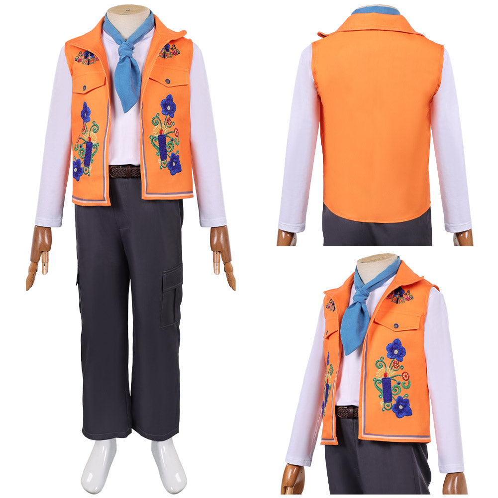 Kinder Luis Madrigal Kostüm Set Descendants: Wicked Wonderland Luis Cosplay Outfit