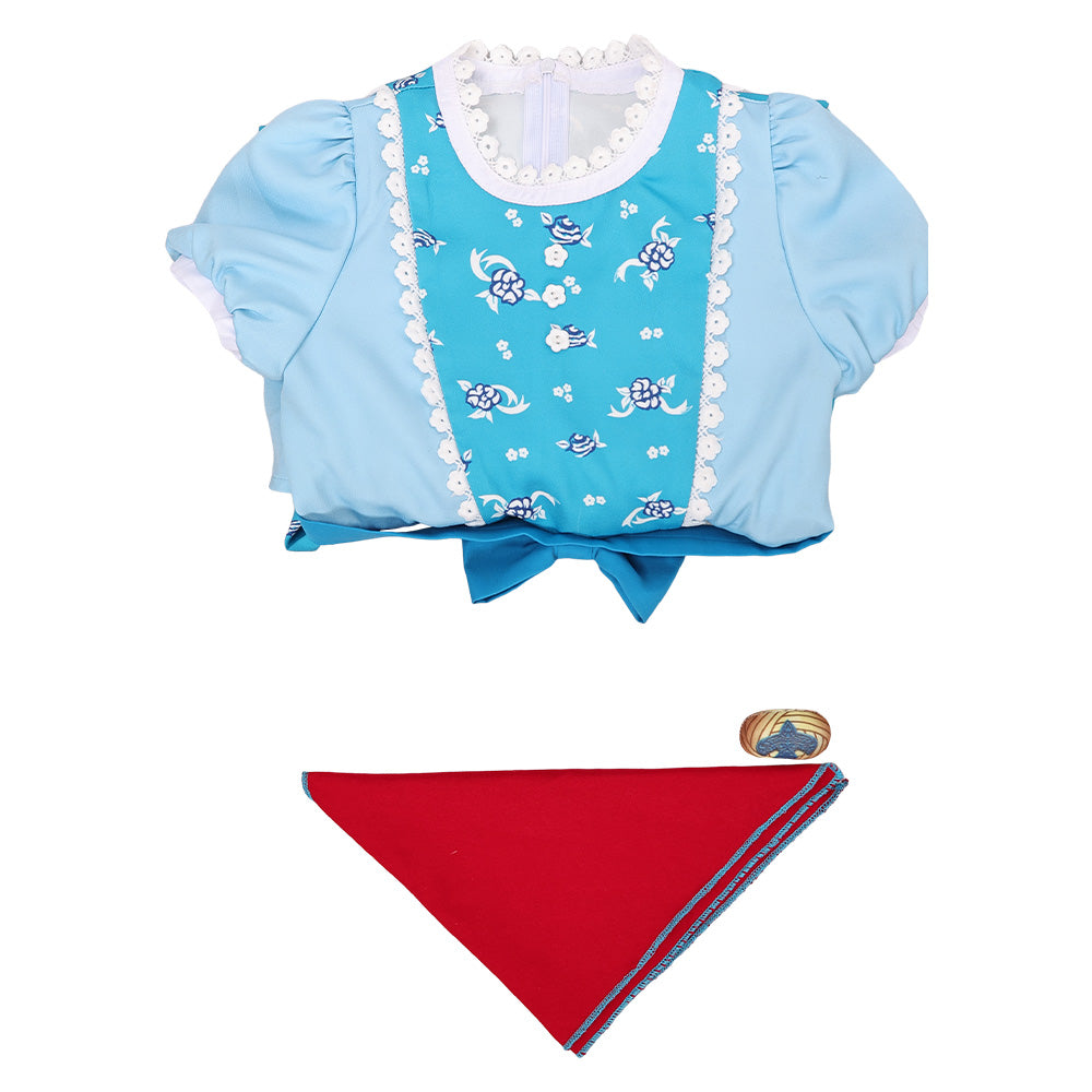 Kinder Mädchen Holly Kleid Stranger Things Holly Wheeler Cosplay Kostüm Set