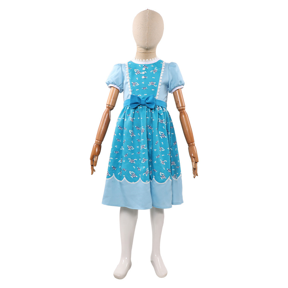 Kinder Mädchen Holly Kleid Stranger Things Holly Wheeler Cosplay Kostüm Set