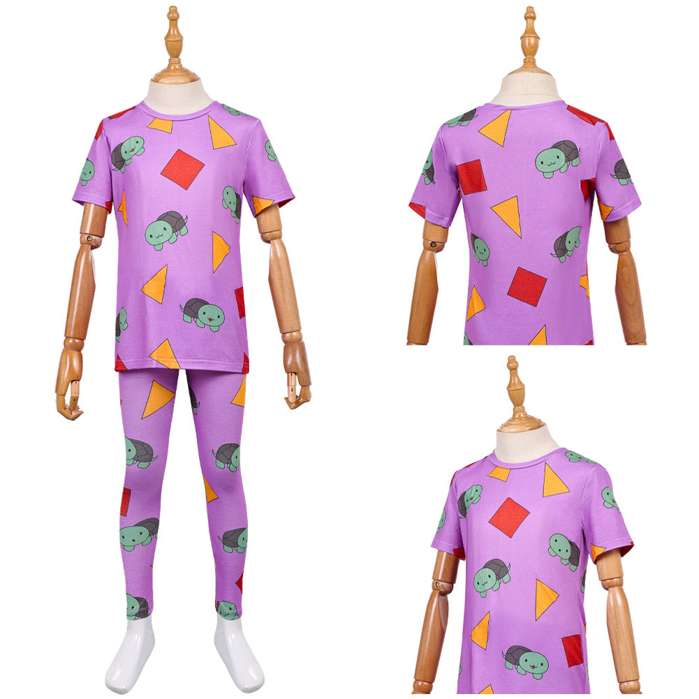 Kinder Mädchen Huntrix Zoey lila Schlafanzug Zoey Cosplay Outfits