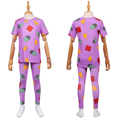 Kinder Mädchen Huntrix Zoey lila Schlafanzug Zoey Cosplay Outfits