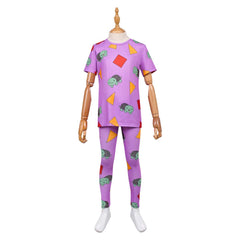 Kinder Mädchen Huntrix Zoey lila Schlafanzug Zoey Cosplay Outfits