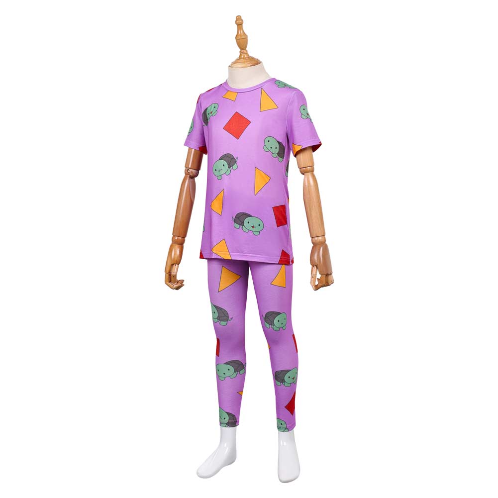 Kinder Mädchen Huntrix Zoey lila Schlafanzug Zoey Cosplay Outfits