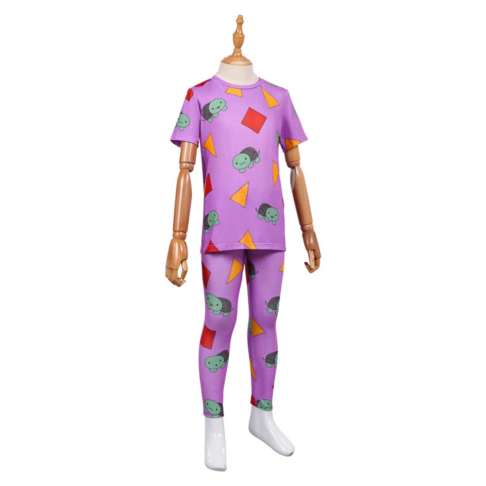Kinder Mädchen Huntrix Zoey lila Schlafanzug Zoey Cosplay Outfits