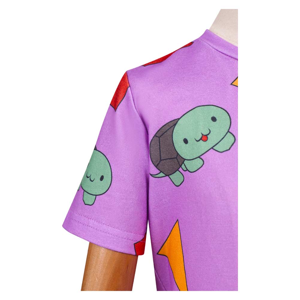 Kinder Mädchen Huntrix Zoey lila Schlafanzug Zoey Cosplay Outfits