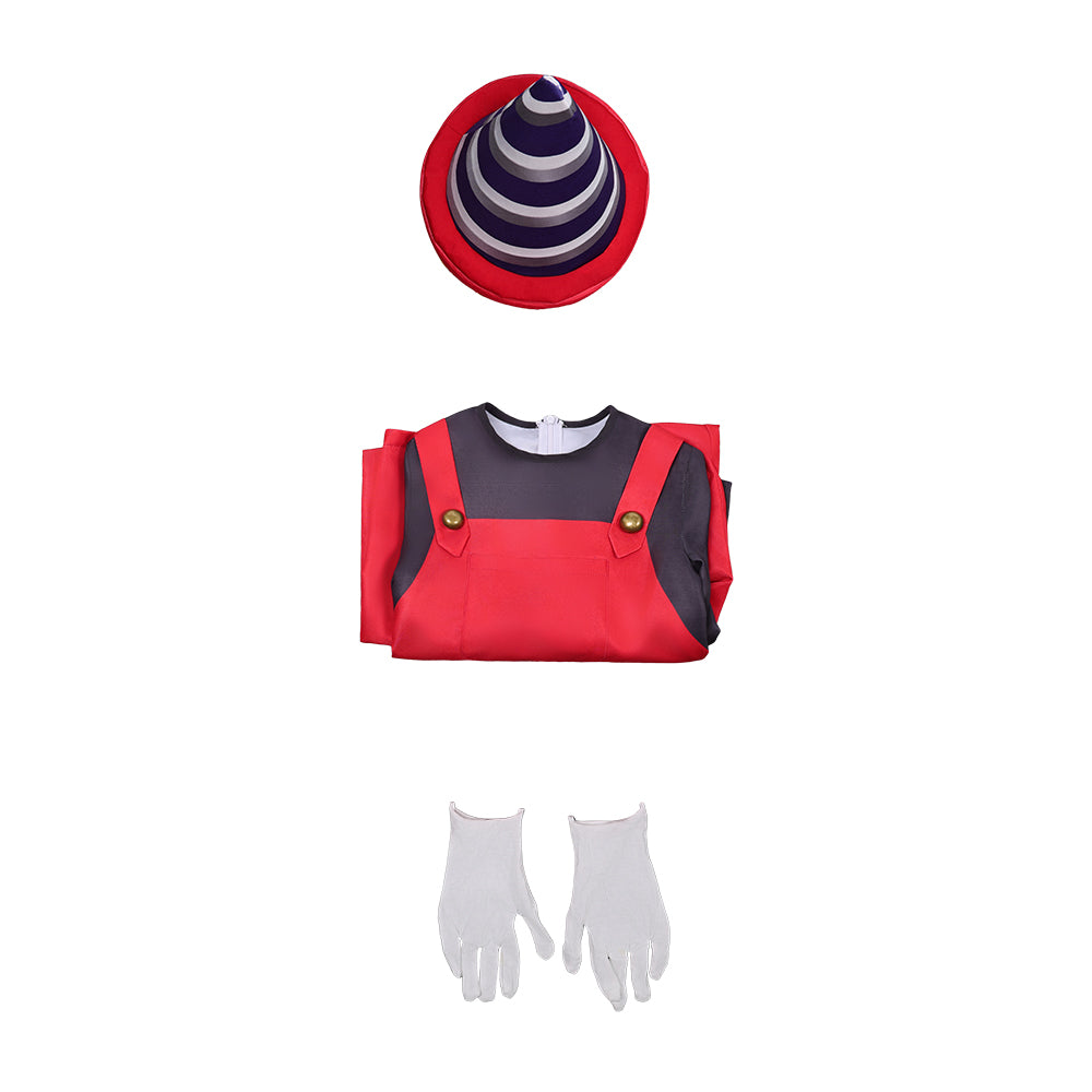 Kinder Mario rot Kostüm Der Super Mario Galaxy Film Mario Cosplay Outfit