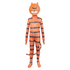 Kinder Petey the Cat Jumpsuit DOG MAN Cosplay Kostüm