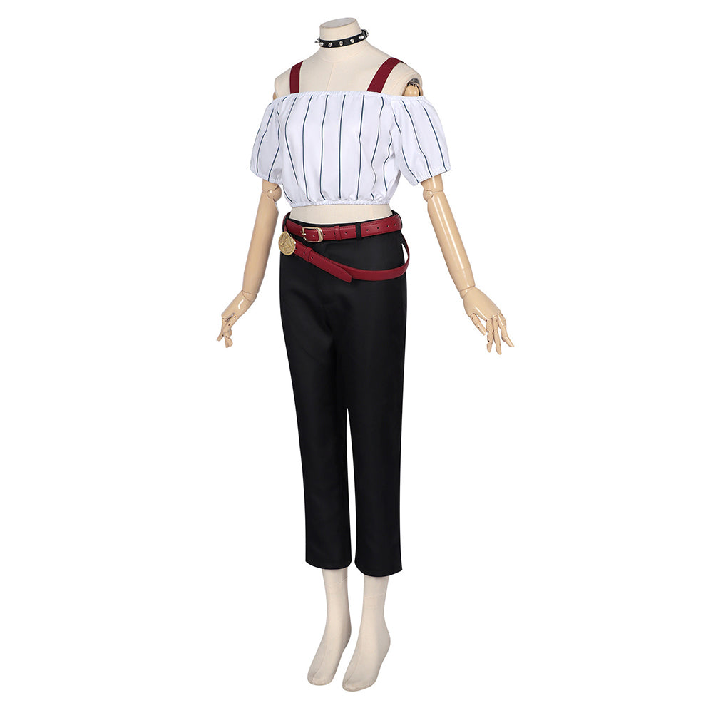Kirara Hoshi Outfit Jujutsu Kaisen Kirara white Cosplay Kostüm	