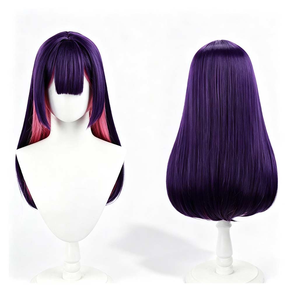 Kiriko Hitzebeständiges Haar Overwatch Cosplay Perücke 