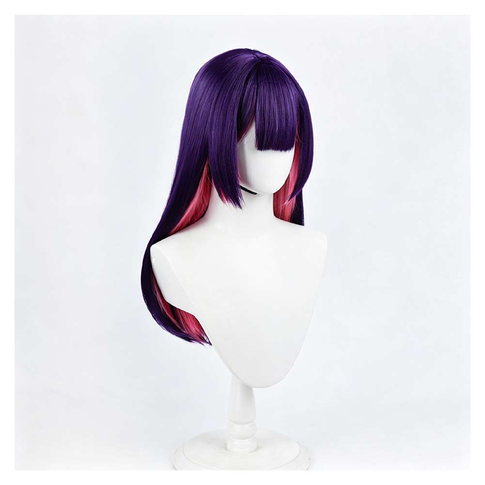 Kiriko Hitzebeständiges Haar Overwatch Cosplay Perücke 