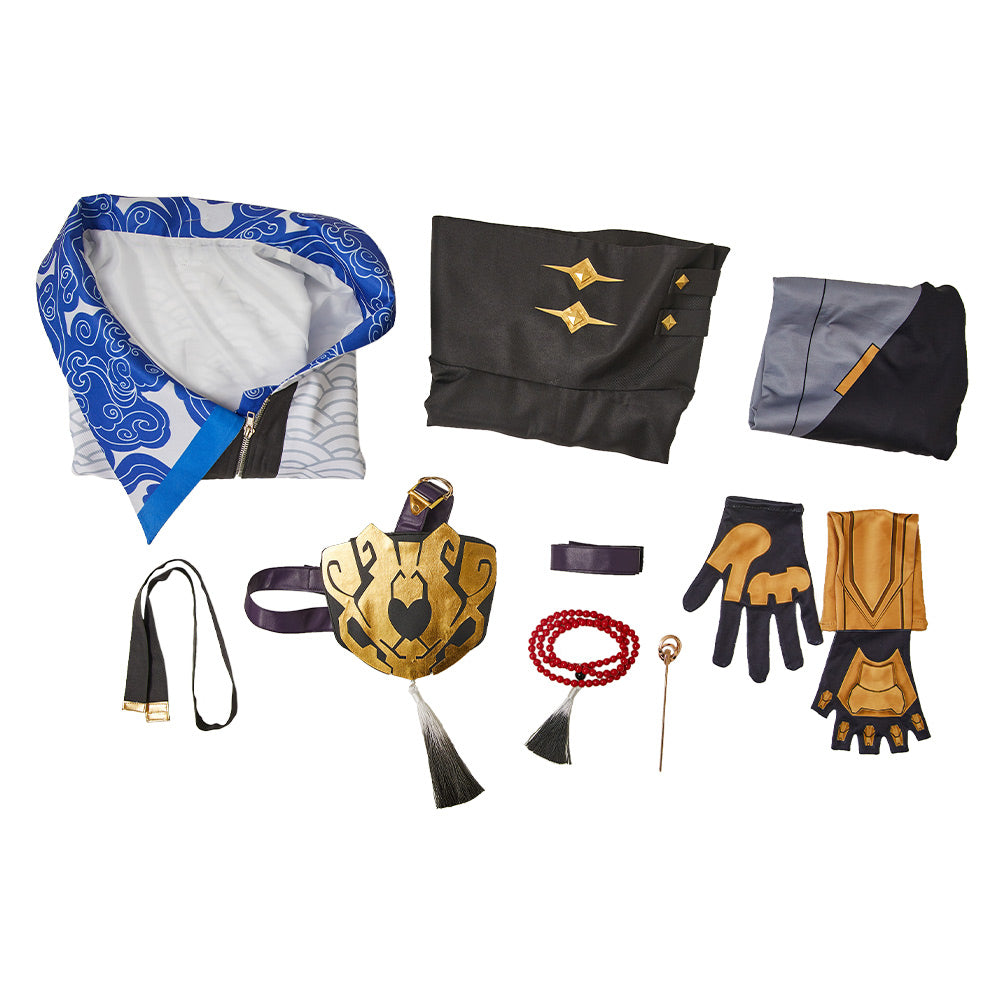 Kismet weiß Kostüm FragPunk Kismet Cosplay Outfits