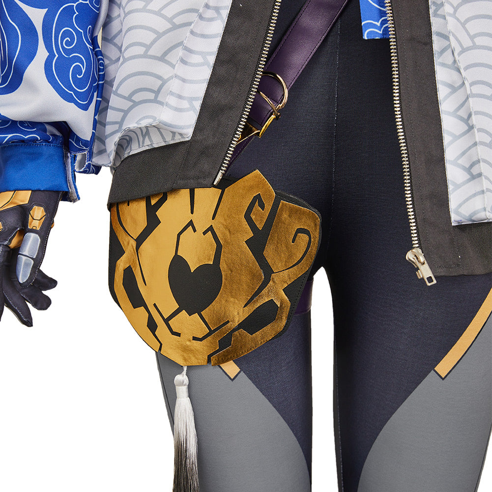 Kismet weiß Kostüm FragPunk Kismet Cosplay Outfits