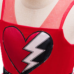 Kleid Descendants: Wicked Wonderland Kinder Red Kostüm Set Red Cosplay Outfit