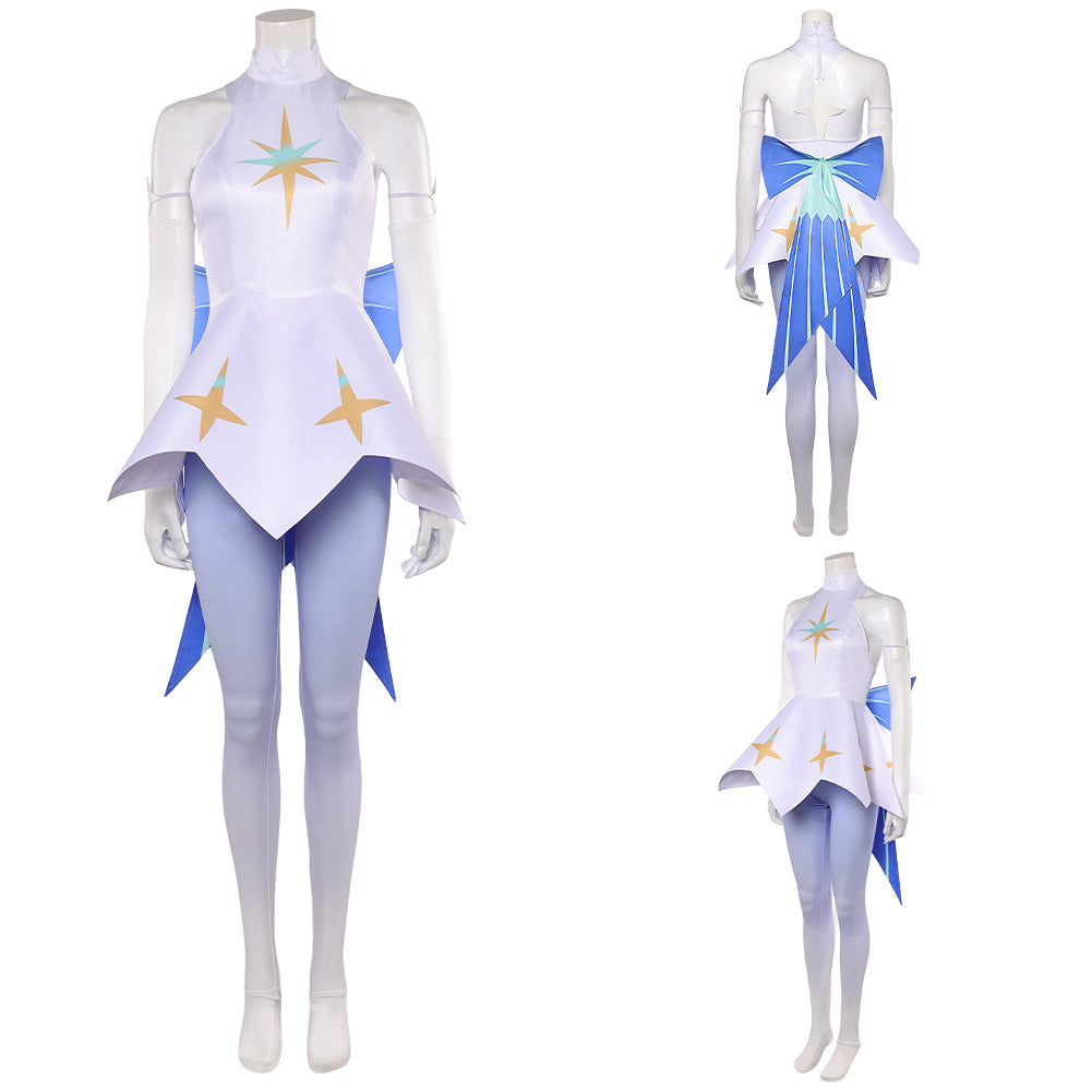 Knights of Guinevere(2025) Guinevere weiß Outfits Cosplay Kostüm